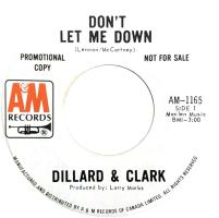 Dillard & Clark: Don't Let Me Down Canada promo 7-inch