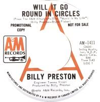 Billy Preston: Will It Go Round In Circles Canada promo 7-inch