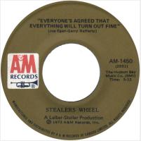 Stealers Wheel: Everything Will Turn Out Fine Canada 7-inch