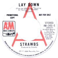 Strawbs: Lay Down Canada promo 7-inch