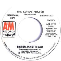 Sister Janet Mead: The Lord's Prayer Canada promo 7-inch