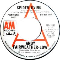 Andy Fairweather Low: Spider Jiving Canada promo 7-inch