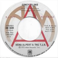 Herb Alpert & the Tijuana Brass: Coney Island Canada promo 7-inch