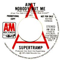 Supertramp: Ain't Nobody But Me Canada promo 7-inch