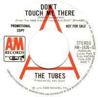 Tubes: Don't Touch Me There Canada promo 7-inch
