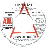 Chris DeBurgh: Lonely Sky Canada promo 7-inch