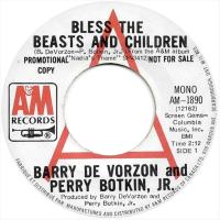 Barry DeVorzon & Perry Botkin, Jr.: Bless the Beasts and Children Canada promo 7-inch