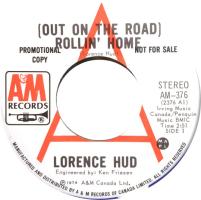 Lorence Hud: Rollin' Home Canada promo 7-inch