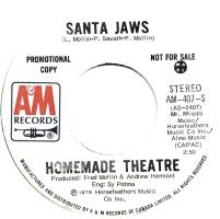 Homemade Theatre: Santa Jaws Canada promo 7-inch