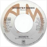 Nazareth: Shanghai'd In Shanghai Canada 7-inch