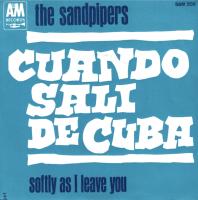 Sandpipers: Cuando Sali de Cuba France 7-inch