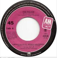 Police: Spirits In the Material World Mexico 7-inch