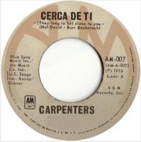 Carpenters: Close to You Mexico 7-inch