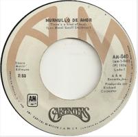 Carpenters: There's a Kind Of Hush Mexico 7-inch