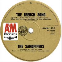 Sandpipers: The French Song New Zealand 7-inch