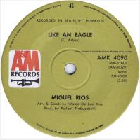 Miguel Rios: Like An Eagle New Zealand 7-inch