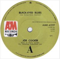 Joe Cocker: Black-Eyed Blues New Zealand 7-inch