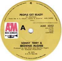 Sonny Terry & Brownie McGhee: People Get Ready New Zealand 7-inch