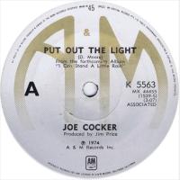 Joe Cocker: Put Out the Light New Zealand 7-inch