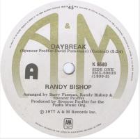 Randy Bishop: Daybreak New Zealand 7-inch