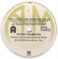 Peter Frampton: The Long and Winding Road New Zealand 7-inch