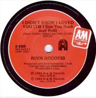 Rock Goddess: I Didn't Know I Loved You New Zealand 7-inch