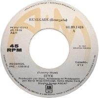 Styx: Renegade Peru 7-inch