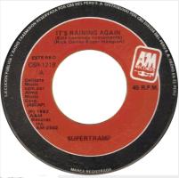 Supertramp: It's Raining Again Peru 7-inch