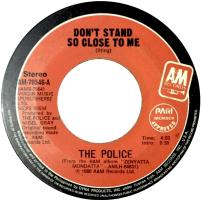 Police: Don't Stand So Close to Me Philippines 7-inch