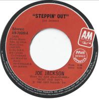 Joe Jackson: Steppin' Out Philippines 7-inch