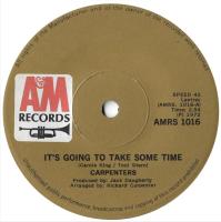 Carpenters: It's Going to Take Some Time South Africa 7-inch