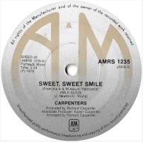 Carpenters: Sweet, Sweet Smile South Africa 7-inch