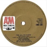 Carpenters: For All We Know South Africa 7-inch