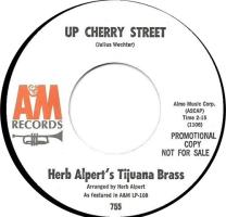 Herb Alpert & the Tijuana Brass: Up Cherry Street US promo 7-inch