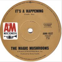 Magic Mushrooms: It's a Happening Australia 7-inch