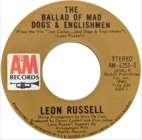 Leon Russell, Claudia Lennear: Mad Dogs & Englishmen Canada 7-inch