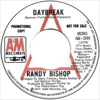 Randy Bishop: Daybreak Canada promo 7-inch