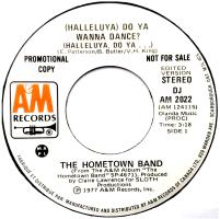 Hometown Band: Halleluya Do Ya Wanna Dance Canada promo 7-inch