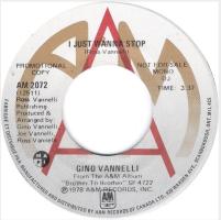 Gino Vannelli: I Just Wanna Stop Canada promo 7-inch