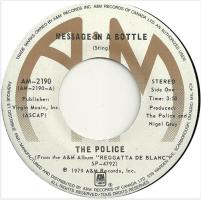 Police: Message In a Bottle Canada 7-inch