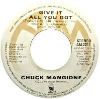 Chuck Mangione: Give It All You Got Canada 7-inch