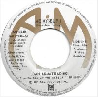 Joan Armatrading: Me Myself I Canada 7-inch