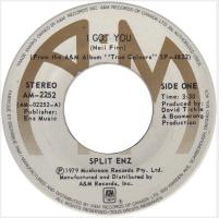 Split Enz: I Got You Canada 7-inch
