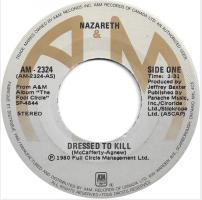 Nazareth: Dressed to Kill Canada 7-inch