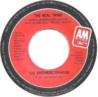 Brothers Johnson: The Real Thing Canada 7-inch