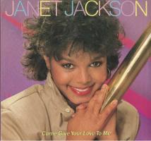 Janet Jackson: Come Give Your Love to Me Canada 7-inch