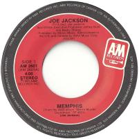 Joe Jackson: Memphis Canada 7-inch