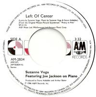 Suzanne Vega: Left Of Center Canada 7-inch