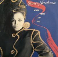 Janet Jackson: When I Think Of You Canada 7-inch