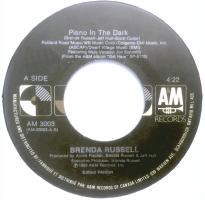 Brenda Russell: Piano In the Dark Canada 7-inch